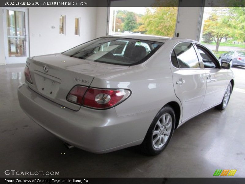 Alabaster Metallic / Ivory 2002 Lexus ES 300