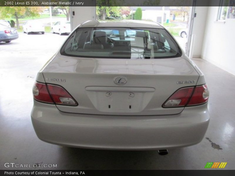 Alabaster Metallic / Ivory 2002 Lexus ES 300