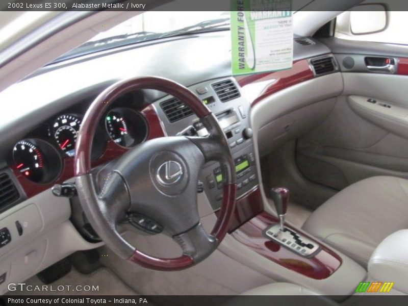 Ivory Interior - 2002 ES 300 