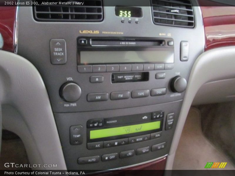 Controls of 2002 ES 300