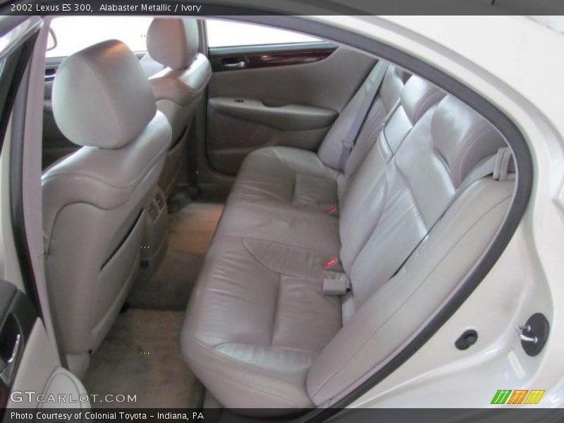 Alabaster Metallic / Ivory 2002 Lexus ES 300