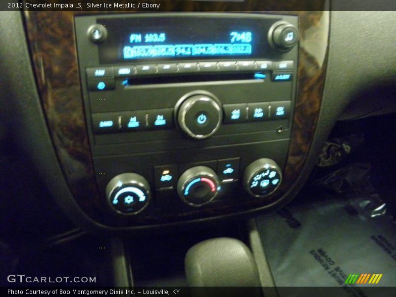 Silver Ice Metallic / Ebony 2012 Chevrolet Impala LS