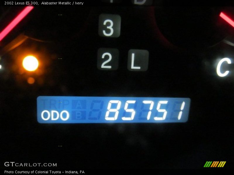 Alabaster Metallic / Ivory 2002 Lexus ES 300