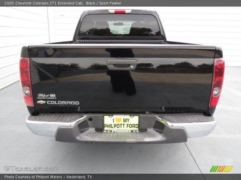 Black / Sport Pewter 2005 Chevrolet Colorado Z71 Extended Cab