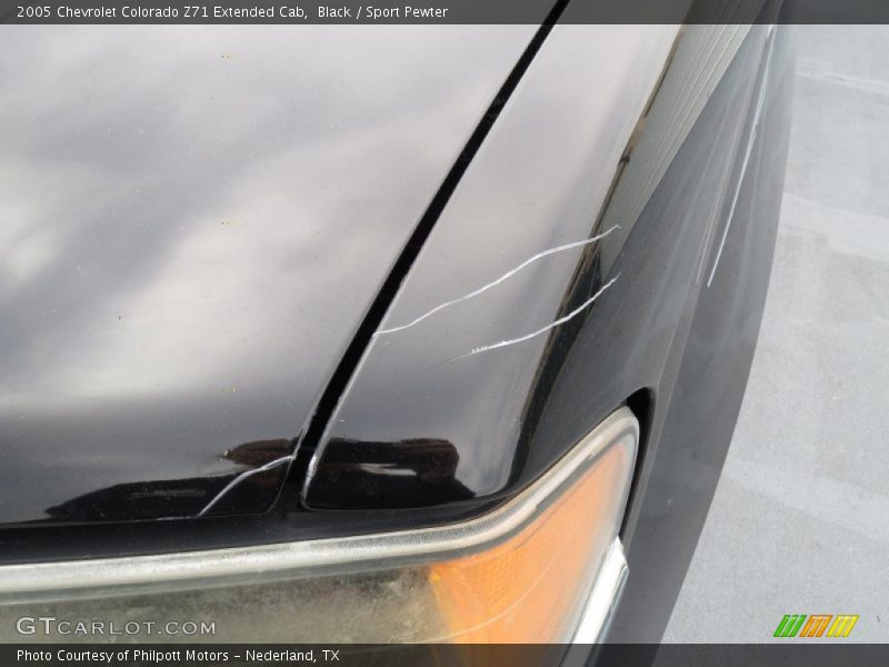 Black / Sport Pewter 2005 Chevrolet Colorado Z71 Extended Cab
