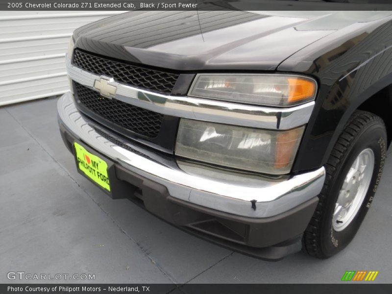 Black / Sport Pewter 2005 Chevrolet Colorado Z71 Extended Cab