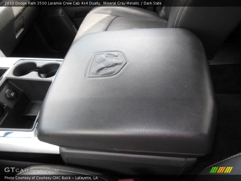 Mineral Gray Metallic / Dark Slate 2010 Dodge Ram 3500 Laramie Crew Cab 4x4 Dually