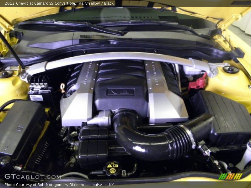 Rally Yellow / Black 2012 Chevrolet Camaro SS Convertible