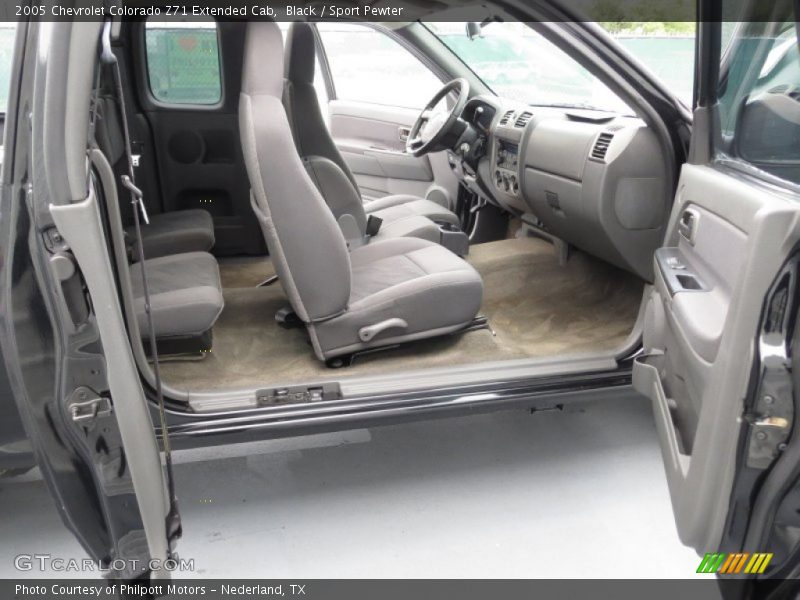 Black / Sport Pewter 2005 Chevrolet Colorado Z71 Extended Cab
