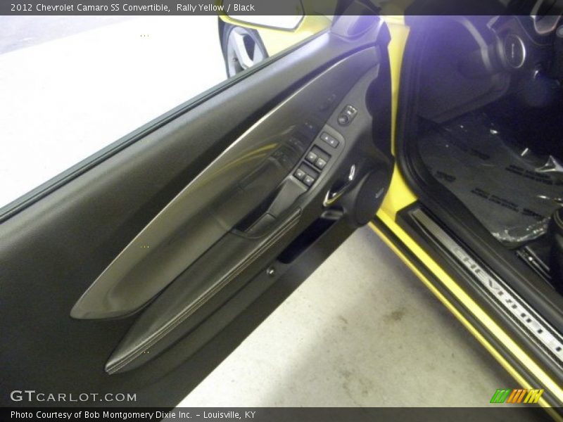 Rally Yellow / Black 2012 Chevrolet Camaro SS Convertible
