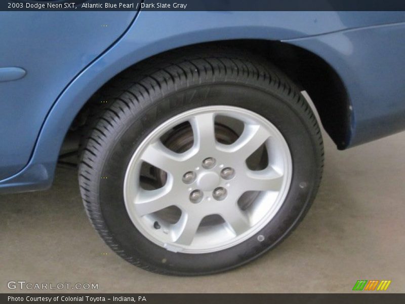 Atlantic Blue Pearl / Dark Slate Gray 2003 Dodge Neon SXT