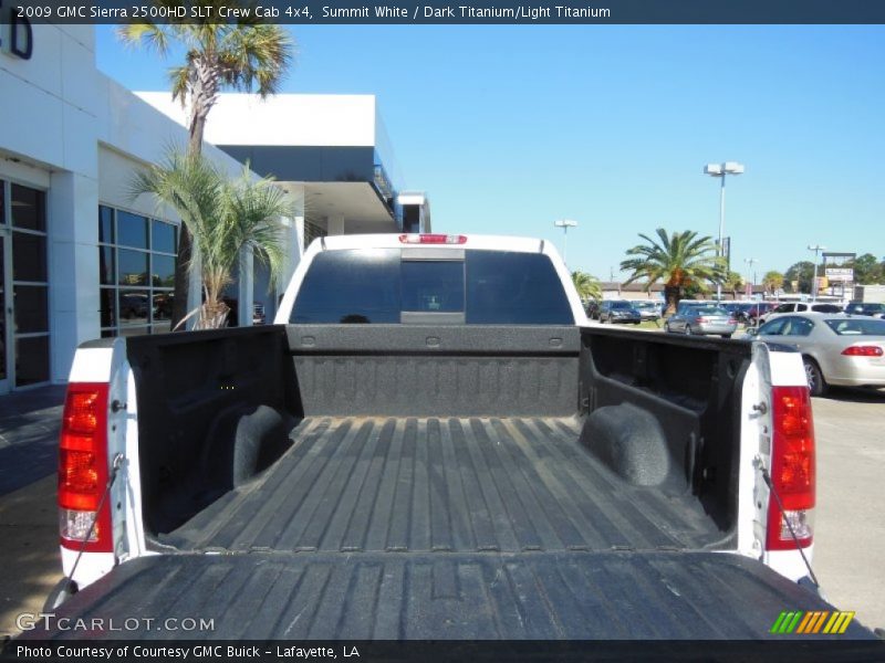 Summit White / Dark Titanium/Light Titanium 2009 GMC Sierra 2500HD SLT Crew Cab 4x4