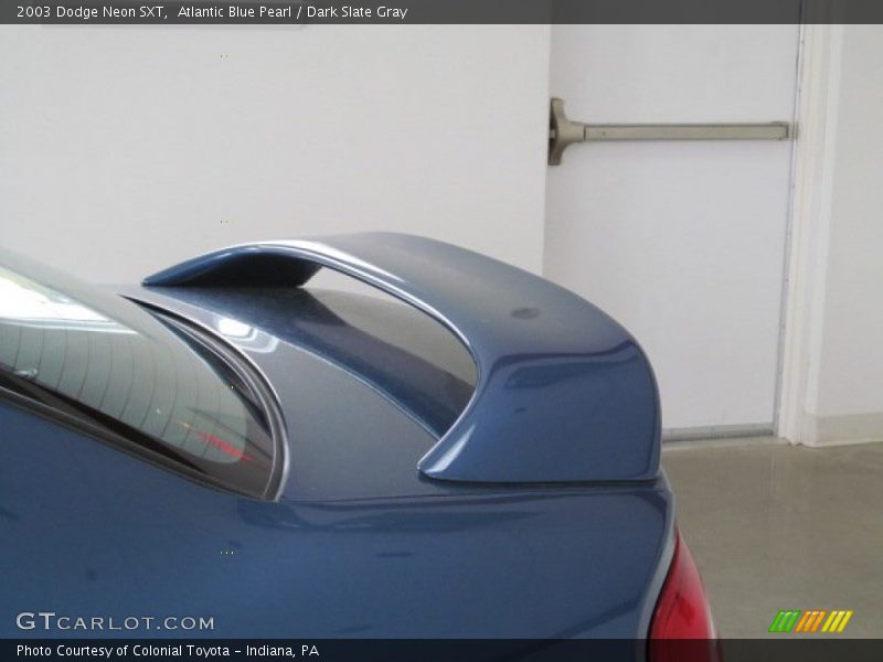 Atlantic Blue Pearl / Dark Slate Gray 2003 Dodge Neon SXT