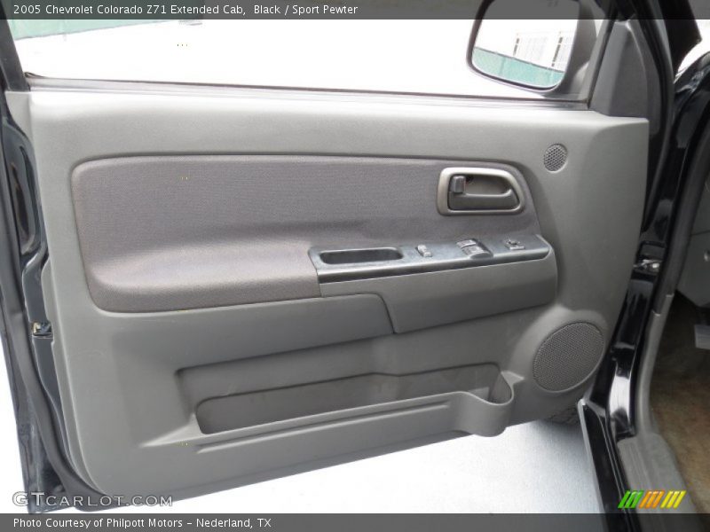 Black / Sport Pewter 2005 Chevrolet Colorado Z71 Extended Cab
