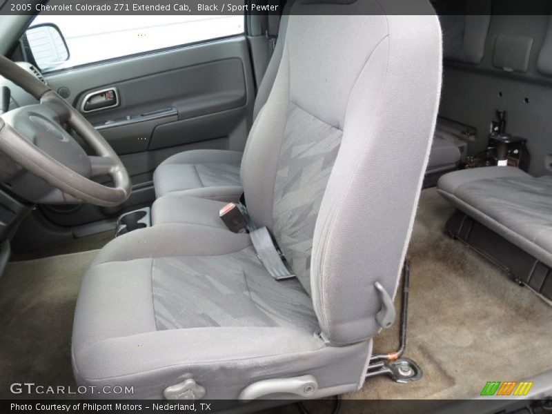 Black / Sport Pewter 2005 Chevrolet Colorado Z71 Extended Cab