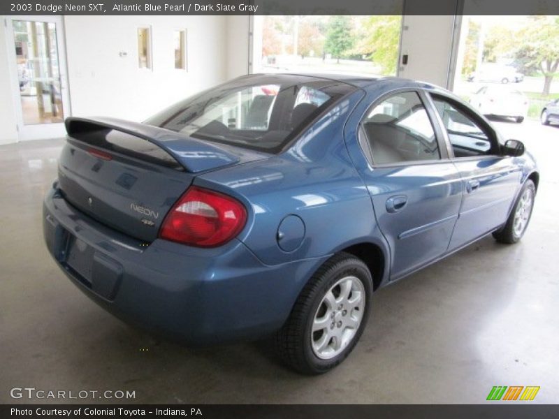 Atlantic Blue Pearl / Dark Slate Gray 2003 Dodge Neon SXT