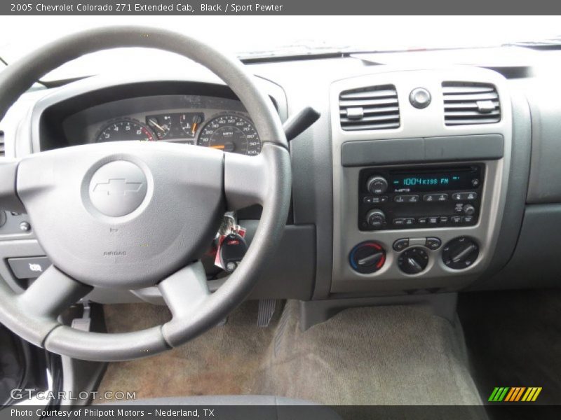 Black / Sport Pewter 2005 Chevrolet Colorado Z71 Extended Cab