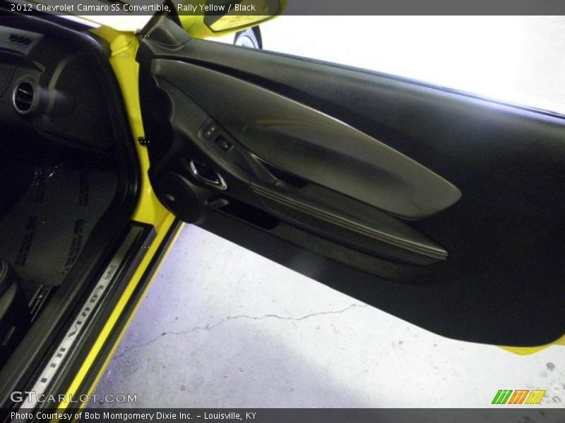 Rally Yellow / Black 2012 Chevrolet Camaro SS Convertible
