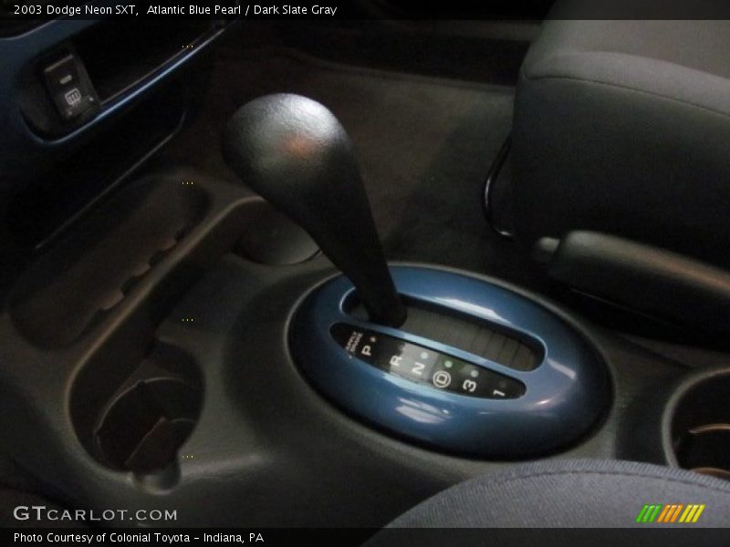 Atlantic Blue Pearl / Dark Slate Gray 2003 Dodge Neon SXT