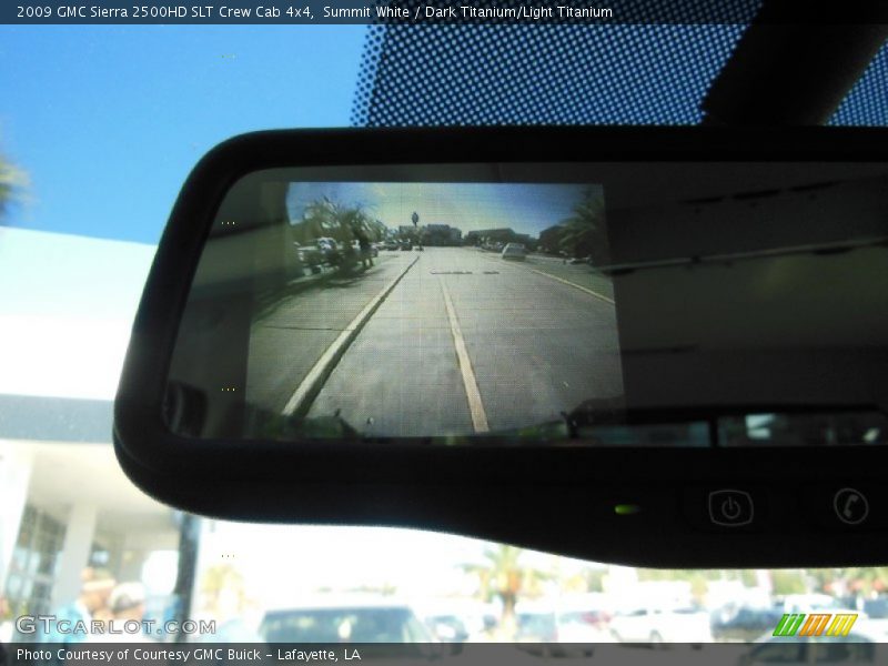 Summit White / Dark Titanium/Light Titanium 2009 GMC Sierra 2500HD SLT Crew Cab 4x4