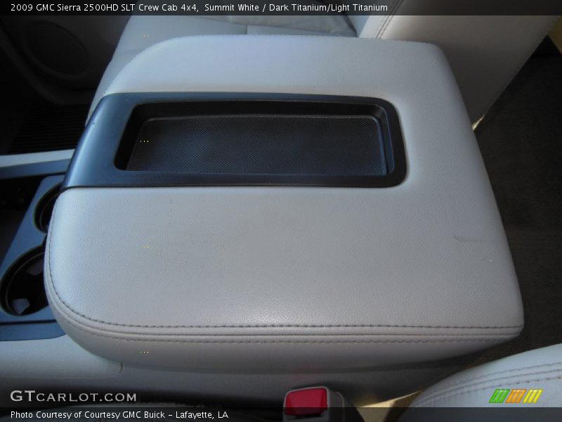 Summit White / Dark Titanium/Light Titanium 2009 GMC Sierra 2500HD SLT Crew Cab 4x4