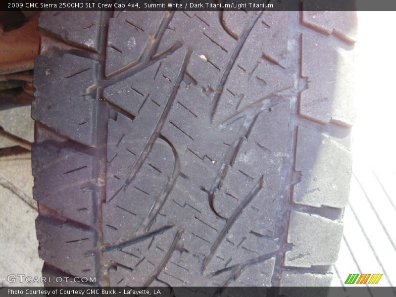 Summit White / Dark Titanium/Light Titanium 2009 GMC Sierra 2500HD SLT Crew Cab 4x4