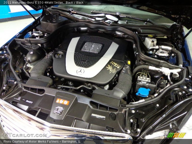 Black / Black 2011 Mercedes-Benz E 350 4Matic Sedan
