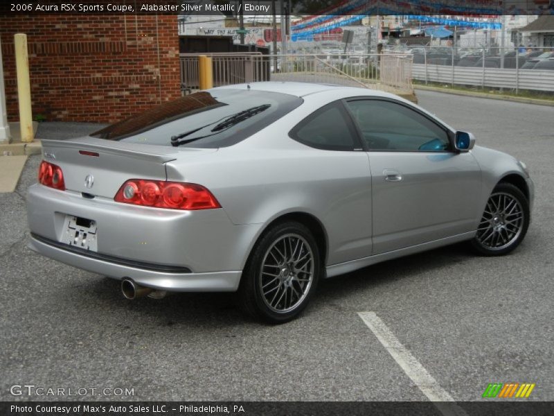 Alabaster Silver Metallic / Ebony 2006 Acura RSX Sports Coupe