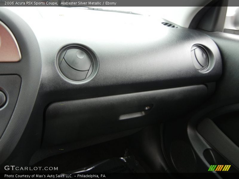 Alabaster Silver Metallic / Ebony 2006 Acura RSX Sports Coupe