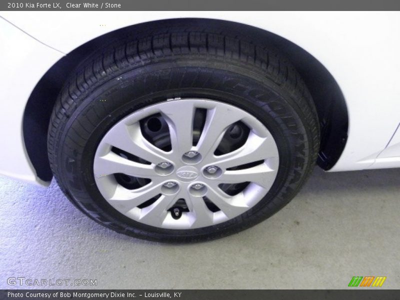 Clear White / Stone 2010 Kia Forte LX