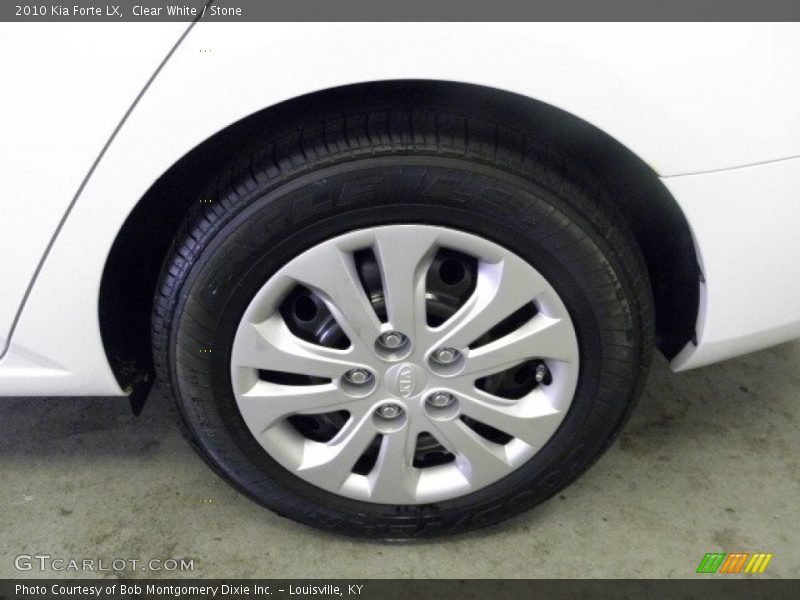 Clear White / Stone 2010 Kia Forte LX