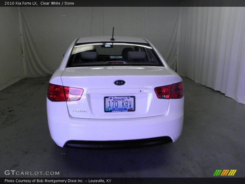 Clear White / Stone 2010 Kia Forte LX