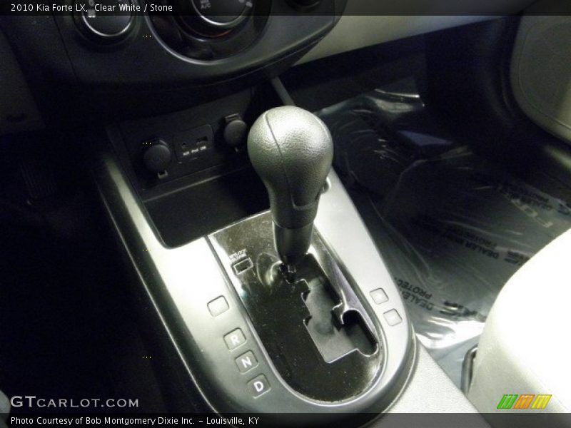 Clear White / Stone 2010 Kia Forte LX