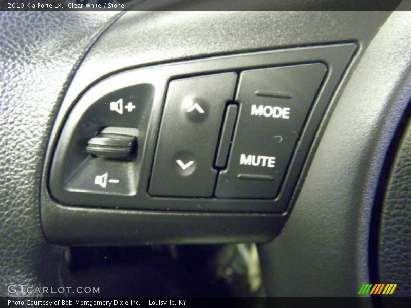 Clear White / Stone 2010 Kia Forte LX