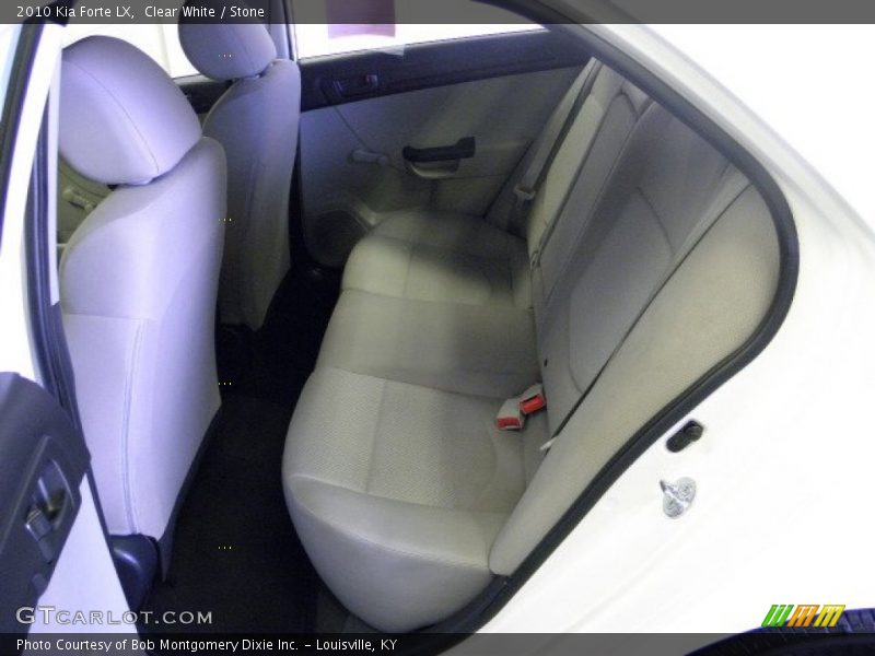 Clear White / Stone 2010 Kia Forte LX