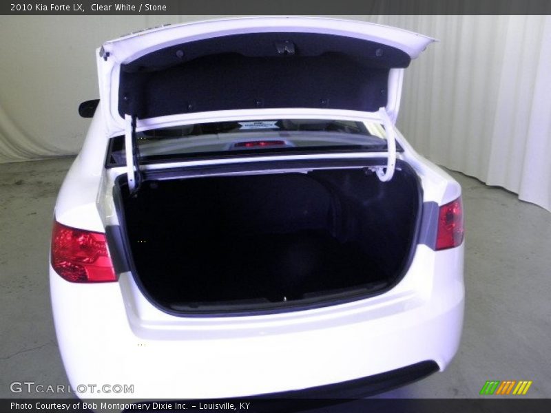 Clear White / Stone 2010 Kia Forte LX