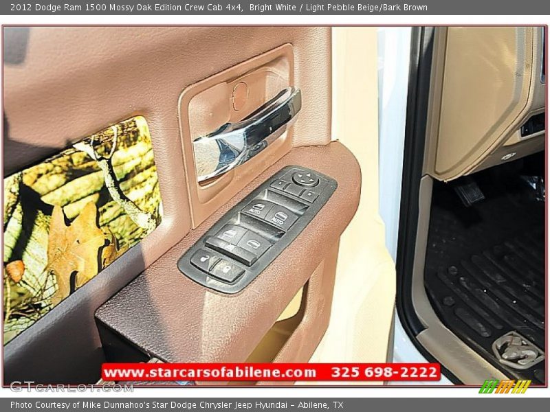 Bright White / Light Pebble Beige/Bark Brown 2012 Dodge Ram 1500 Mossy Oak Edition Crew Cab 4x4