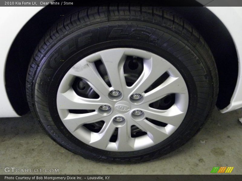 Clear White / Stone 2010 Kia Forte LX