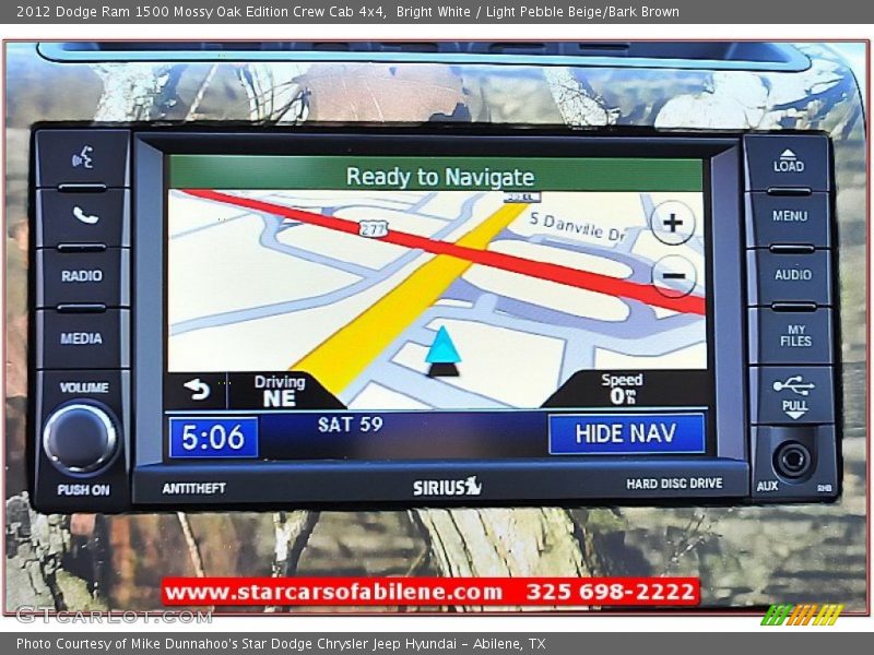 Bright White / Light Pebble Beige/Bark Brown 2012 Dodge Ram 1500 Mossy Oak Edition Crew Cab 4x4