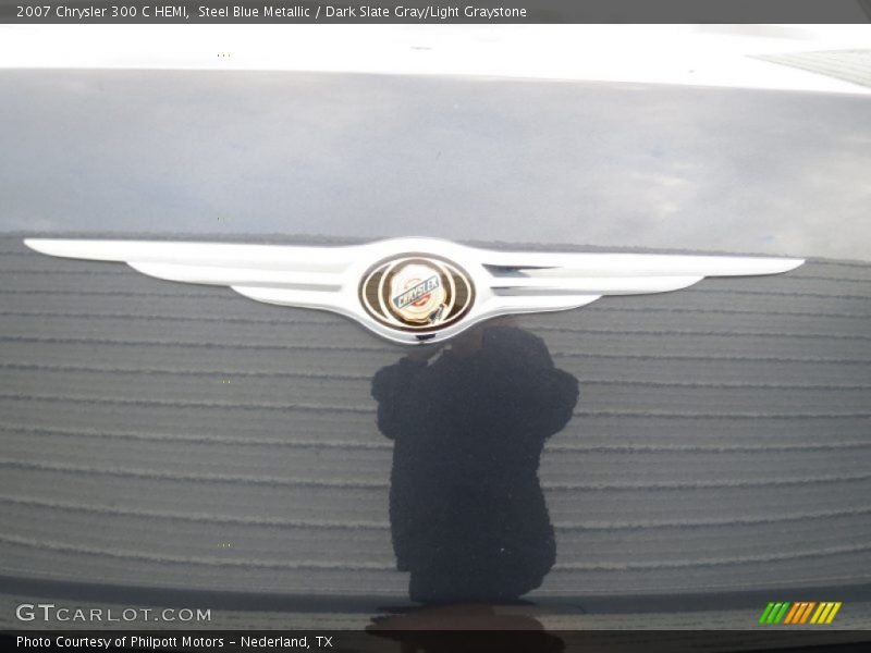 Steel Blue Metallic / Dark Slate Gray/Light Graystone 2007 Chrysler 300 C HEMI