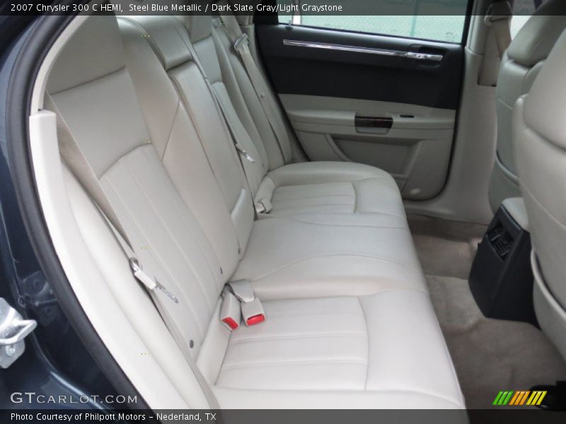Steel Blue Metallic / Dark Slate Gray/Light Graystone 2007 Chrysler 300 C HEMI