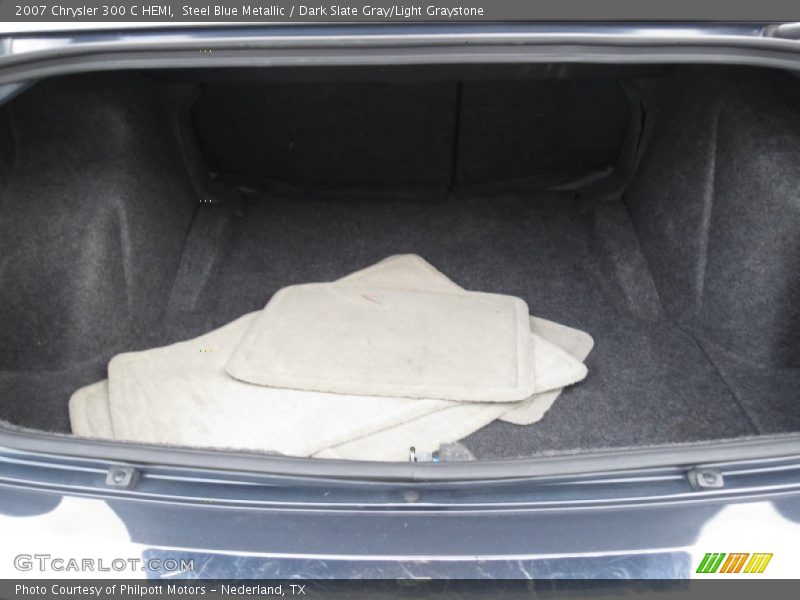 Steel Blue Metallic / Dark Slate Gray/Light Graystone 2007 Chrysler 300 C HEMI