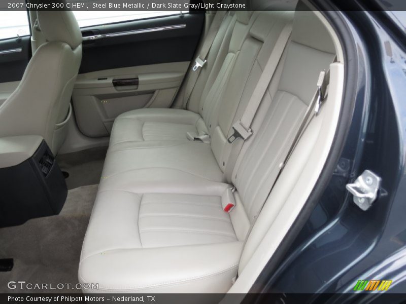 Steel Blue Metallic / Dark Slate Gray/Light Graystone 2007 Chrysler 300 C HEMI