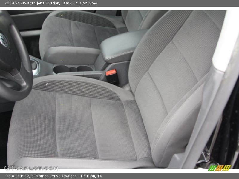 Black Uni / Art Grey 2009 Volkswagen Jetta S Sedan