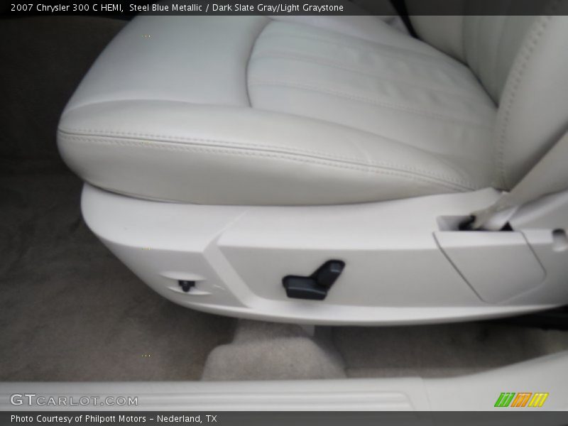 Steel Blue Metallic / Dark Slate Gray/Light Graystone 2007 Chrysler 300 C HEMI