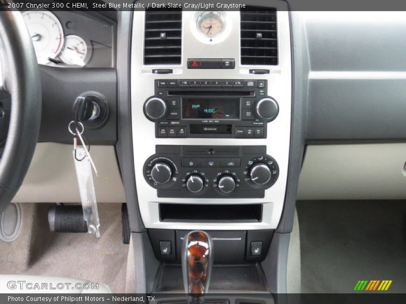 Steel Blue Metallic / Dark Slate Gray/Light Graystone 2007 Chrysler 300 C HEMI