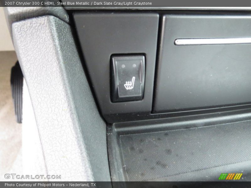 Steel Blue Metallic / Dark Slate Gray/Light Graystone 2007 Chrysler 300 C HEMI