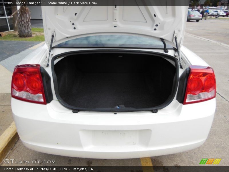 Stone White / Dark Slate Gray 2009 Dodge Charger SE