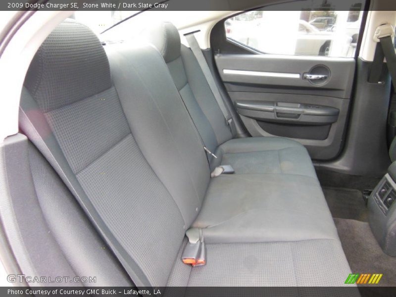 Stone White / Dark Slate Gray 2009 Dodge Charger SE