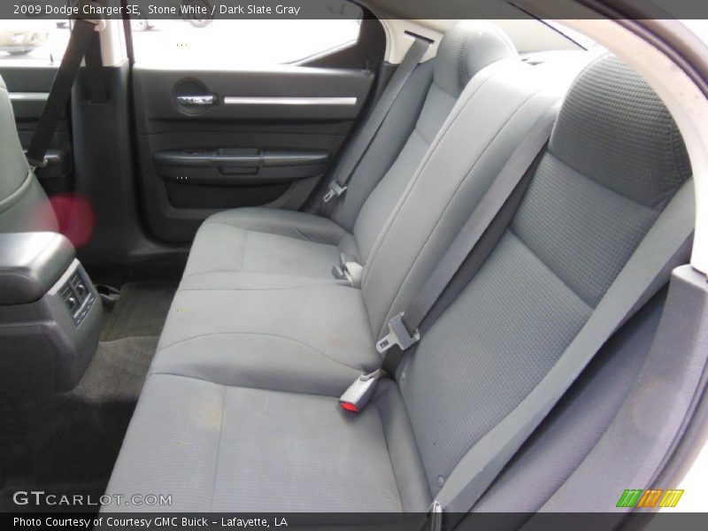 Stone White / Dark Slate Gray 2009 Dodge Charger SE